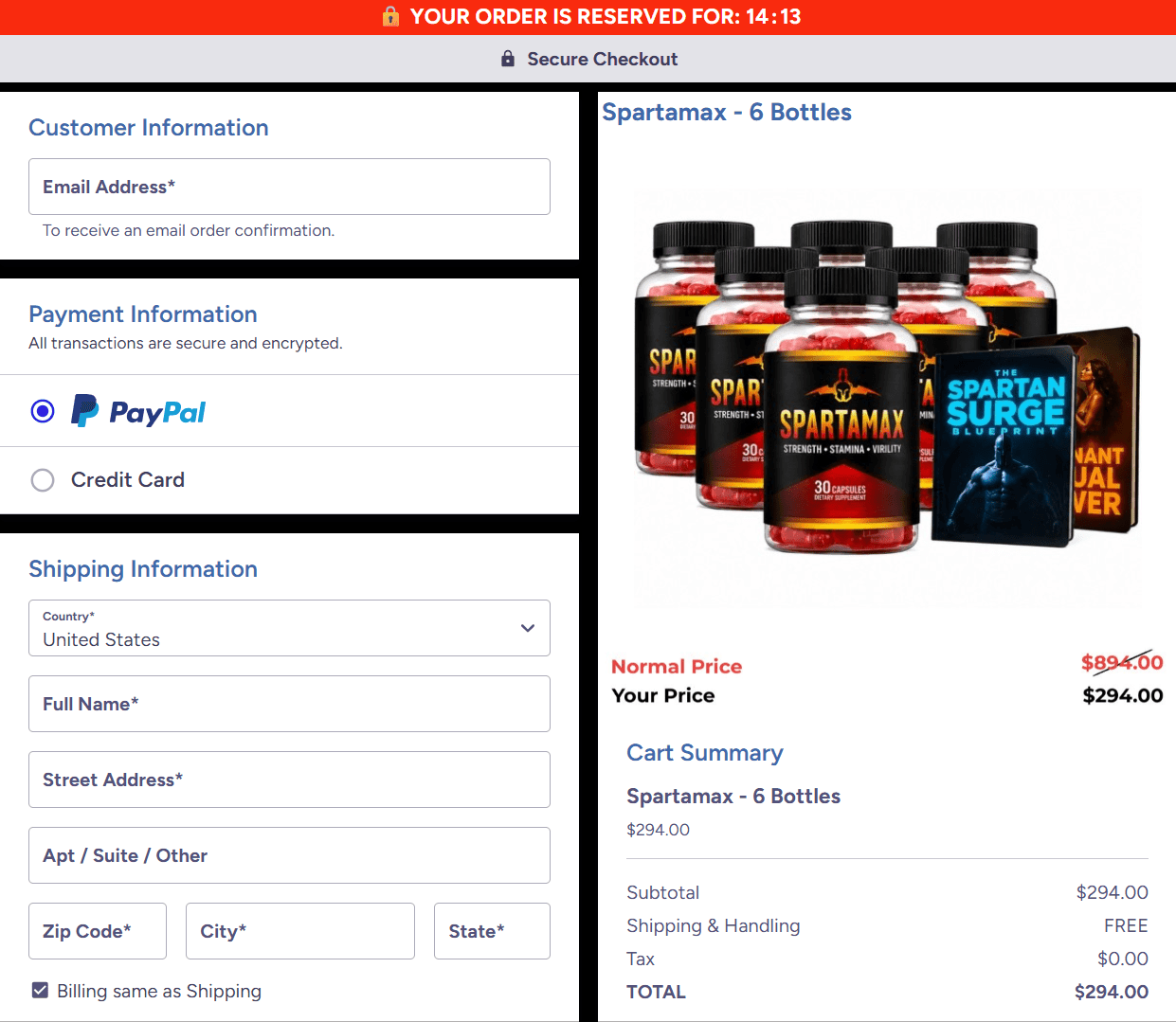 Spartamax online buy