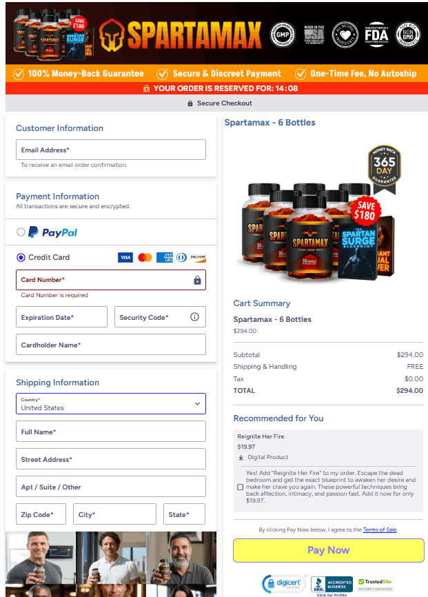Spartamax online buy